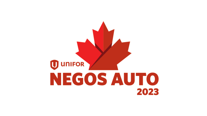 Logo d'Unifor, Negos auto 2023
