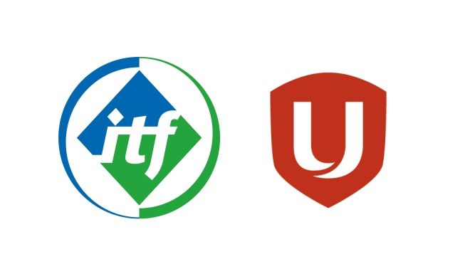 ITF and Unifor logos