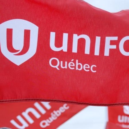 Unifor Quebec flag