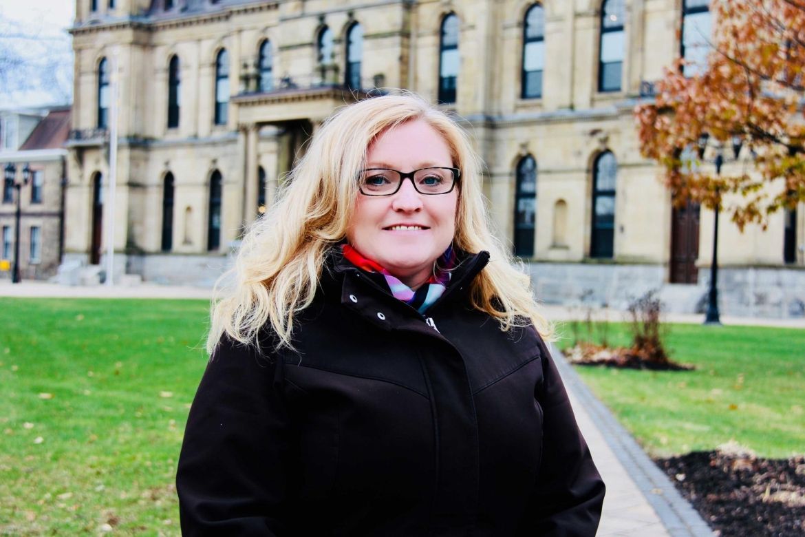 Tammy Moore, Local 2002 member.