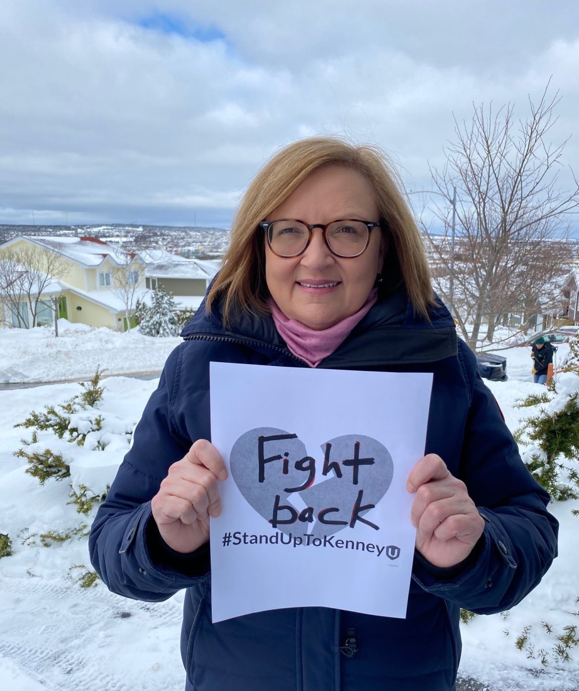 Lana Payne encourages Alberta members to “Fight Back”