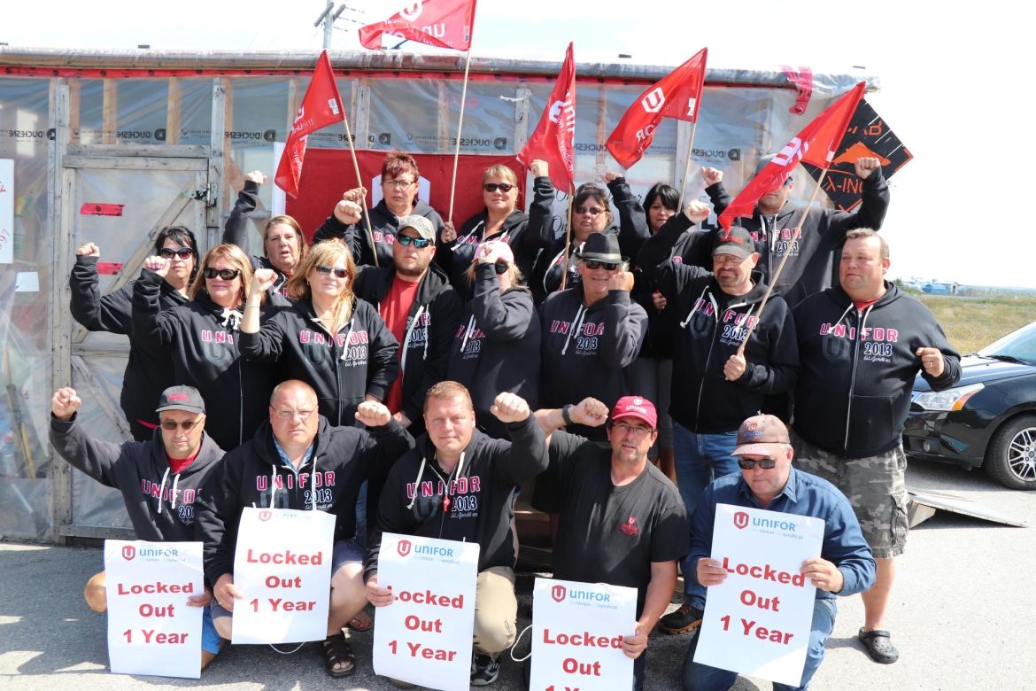 workers locked out 22 months as employer uses scabs
