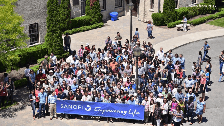 Unifor members at Sanofi Pasteur