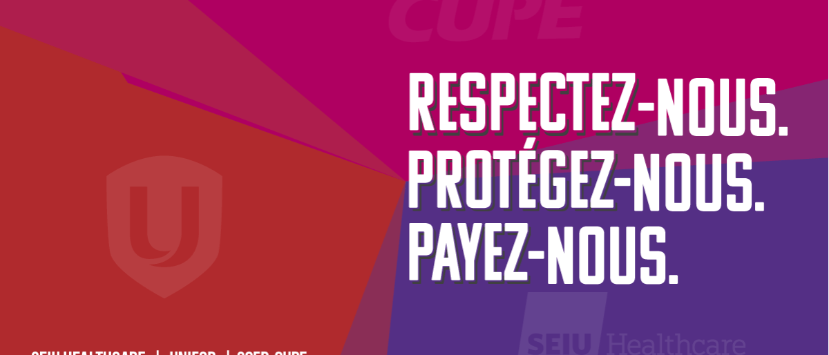  « Respectez-nous. Protégez-nous. Payez-nous. » 