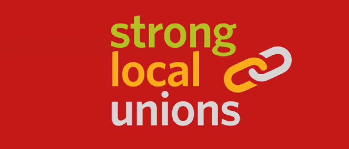 strong local unions banner