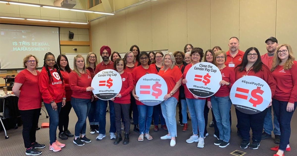 Wear red for Equal Pay Day, April 4, 2023 | Unifor