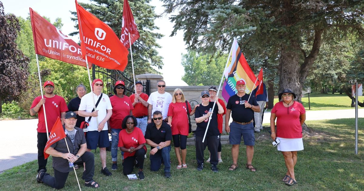Windsor Hotel Workers Rally for Fair Contracts and Justice
