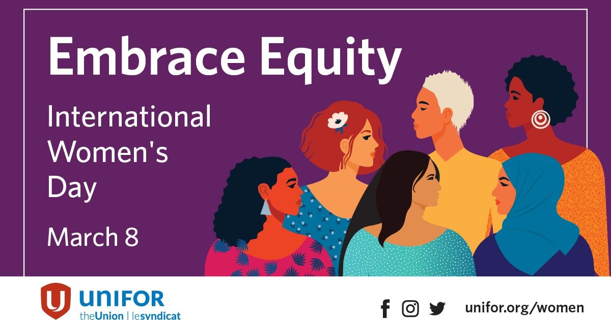 Statement for International Women’s Day Unifor