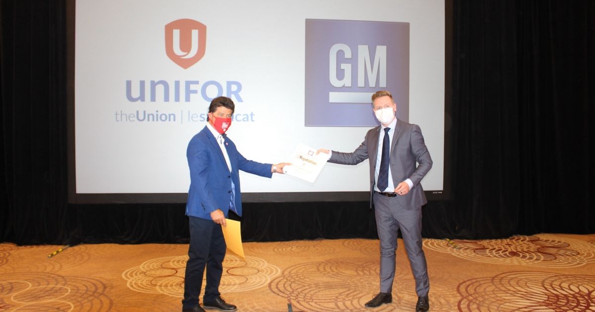 Unifor reaches tentative agreement with General Motors Unifor