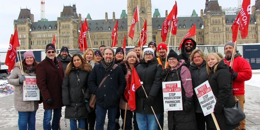 Profit Doesn’t Care: Unifor rallies during federal funding negotiations
