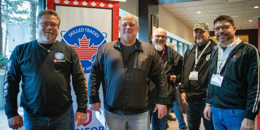 Skilled Trades members unite at Unifor Collective Bargaining & New Technology Conference